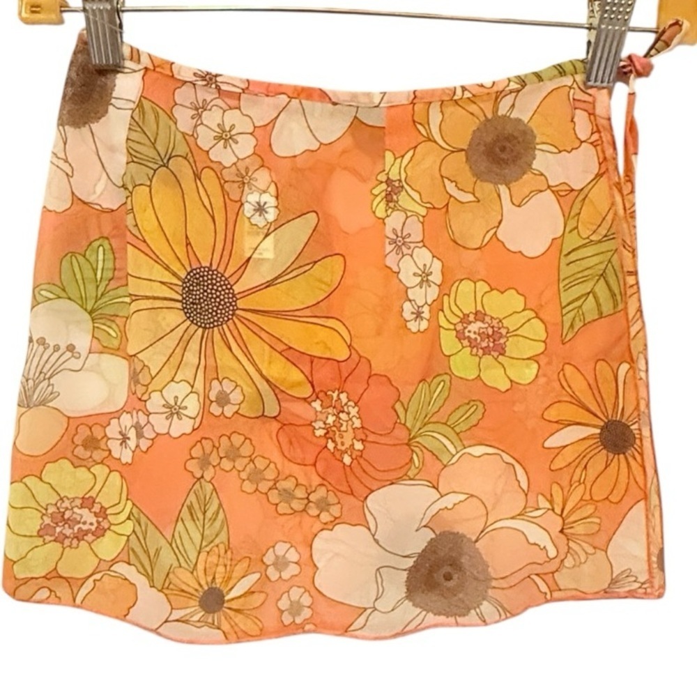 WET Floral Skirt Coverup nwot